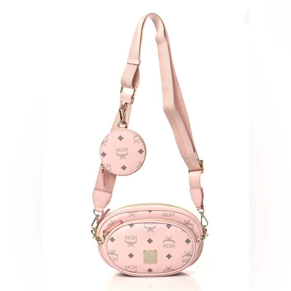 Mcm Essential Multifunction Crossbody Small Viset… - image 1